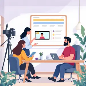 Image mise en avant pour l'article : Créer clips et avatars IA dans WordPress — guide actionnable