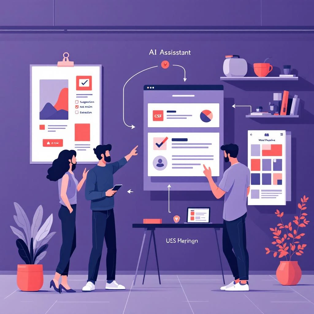 Image mise en avant pour l'article : Intégrer l'agent IA Figma au workflow WordPress sans sacrifier le SEO