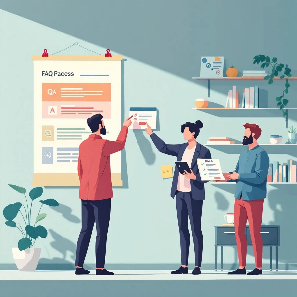 Image mise en avant pour l'article : Google abandonne les FAQ rich results : adapter WordPress pour rester visible