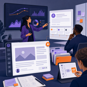 Image mise en avant pour l'article : Visibilité WordPress et réponses génératives : lire Google Search Console