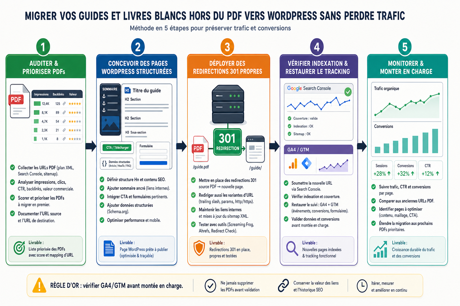 Illustration inline pour l'article : Migrer vos guides et livres blancs hors du PDF vers WordPress sans perdre trafic