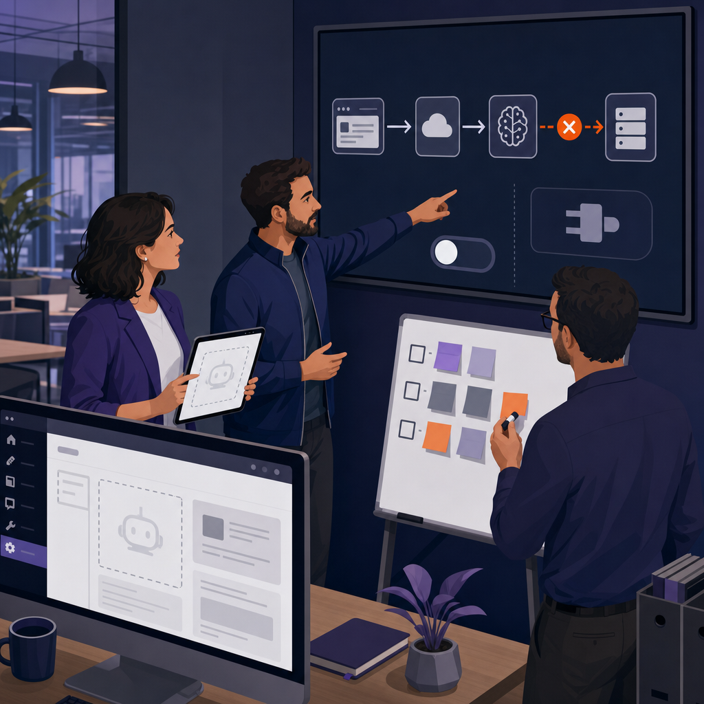 Image mise en avant pour l'article : Quand un plugin WordPress suspend une fonction d'IA : guide opérationnel pour communicants et responsables SEO
