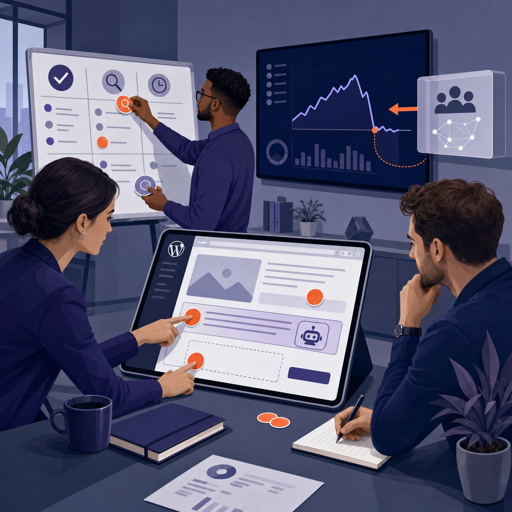 Image mise en avant pour l'article : Plateformes opaques et IA : 6 actions pour protéger la visibilité et la crédibilité de votre site